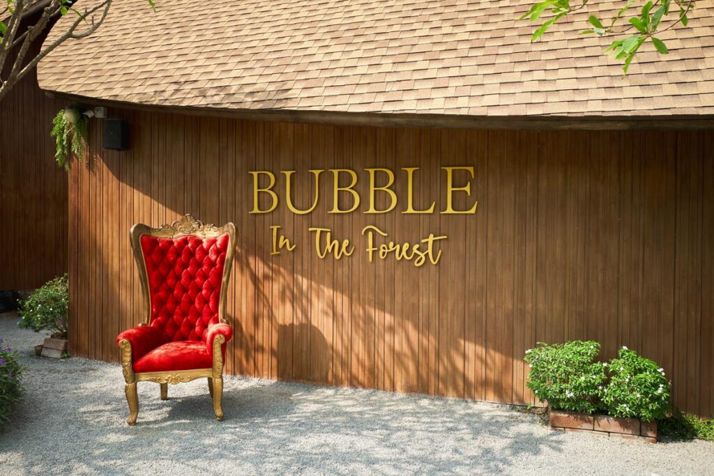 Bubble in the Forest Café