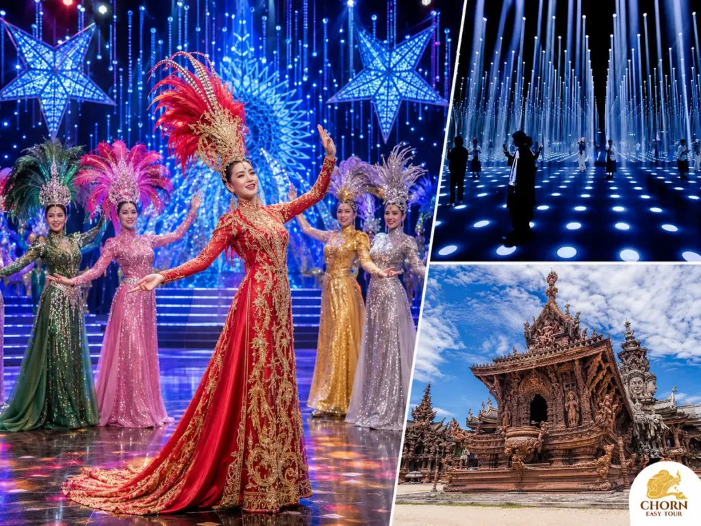 Pattaya Day-to-Night & Alcazar Experience